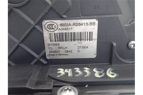 Recambio de cierre electromagnetico trasero izquierdo para ford mondeo iv 2.0 tdci referencia OEM IAM 6M2AR26413BB  