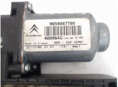 Recambio de motor elevalunas delantero derecho para citroen c4 grand picasso 2.0 hdi referencia OEM IAM 9654087780  