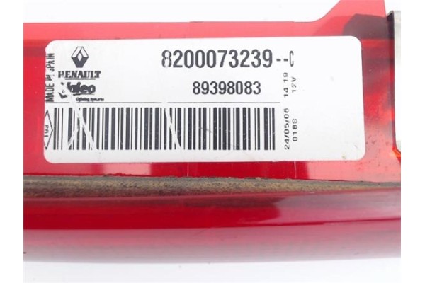 Recambio de luz central de freno para renault scenic ii (jm) 1.9 dci (jm12, jm0g) referencia OEM IAM 8200073239C 89398083 