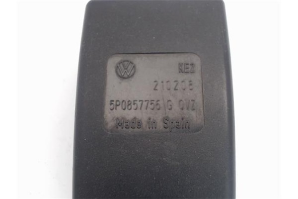 Recambio de anclaje cinturon delantero derecho para seat altea (5p1) 1.9 tdi referencia OEM IAM 5P0857756G  