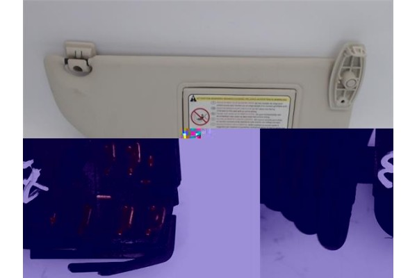 Recambio de parasol derecho para citroen c4 berlina 1.4 16v referencia OEM IAM 8143JF  