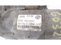 Recambio de motor arranque para fiat idea (135) 1.4 16v referencia OEM IAM 51804744 63103031 