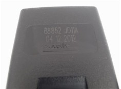 Recambio de anclaje cinturon trasero derecho para nissan qashqai +2 (jj10) 1.6 dci referencia OEM IAM 88862JD11A  