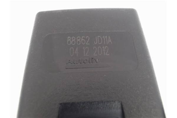 Recambio de anclaje cinturon trasero derecho para nissan qashqai +2 (jj10) 1.6 dci referencia OEM IAM 88862JD11A  