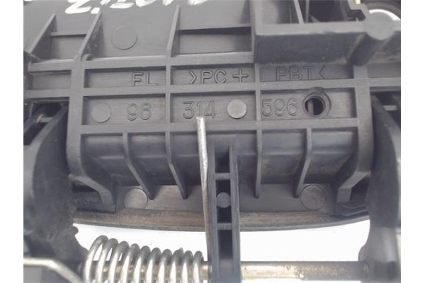 Recambio de maneta exterior delantero izquierda para daewoo matiz 0.8 referencia OEM IAM 96314596  