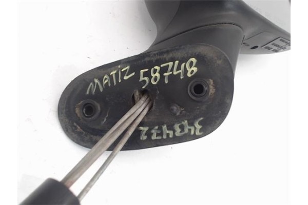 Recambio de retrovisor derecho para daewoo matiz 0.8 referencia OEM IAM M100BASELHR  