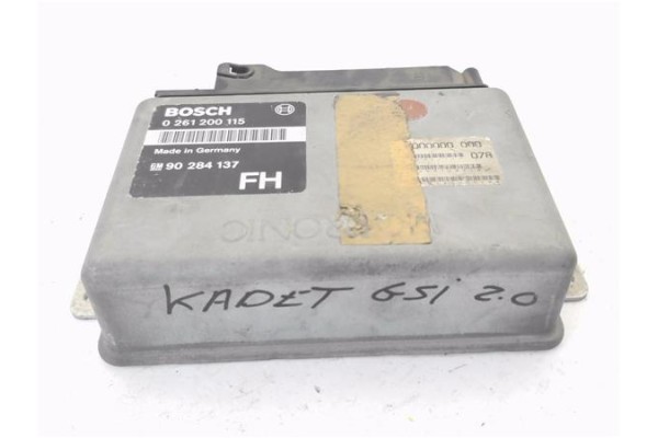 Recambio de centralita para opel kadett e 2.0 i referencia OEM IAM 90284137 0261200115 