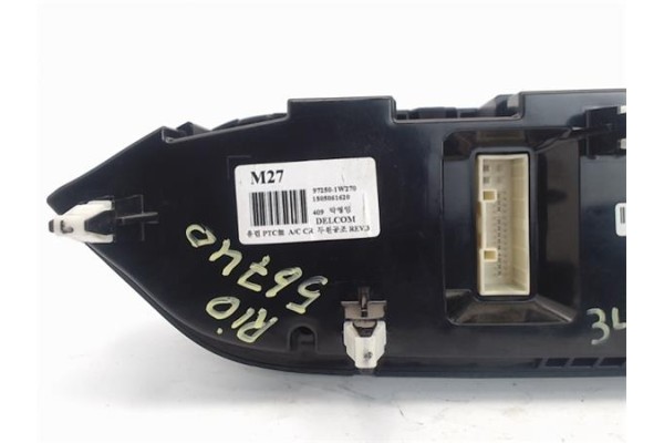 Recambio de mandos climatizador para kia rio (ub) 1.2 basic referencia OEM IAM 10505061620 97250-1W270 