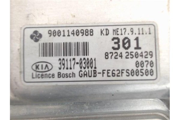 Recambio de centralita para kia rio (ub) 1.2 basic referencia OEM IAM 9001140988  