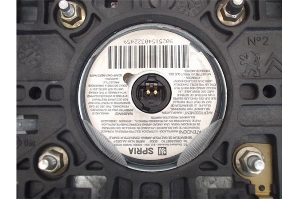 Recambio de airbag volante para citroen berlingo referencia OEM IAM 96454032XT  