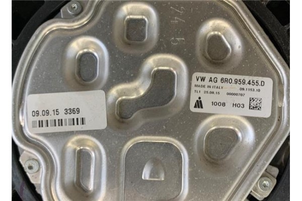 Recambio de electroventilador para seat ibiza (6p1) 1.0 style referencia OEM IAM VWAGGR0959455D 6R0959455E 
