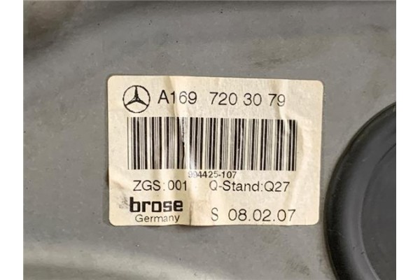 Recambio de elevalunas electrico delantero derecho para mercedes-benz clase a (bm 169) 2.0 a 180 cdi (169.007) referencia OEM IA