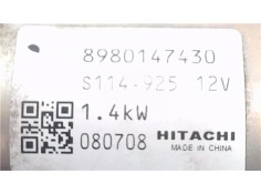 Recambio de motor arranque para opel astra h caravan 1.7 cosmo referencia OEM IAM 55585238  