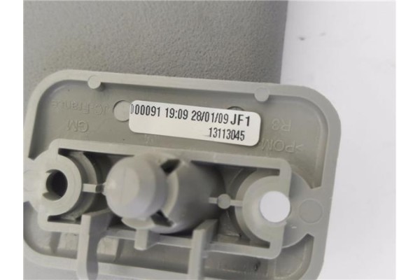 Recambio de parasol derecho para opel astra h caravan 1.7 cosmo referencia OEM IAM 13233498  