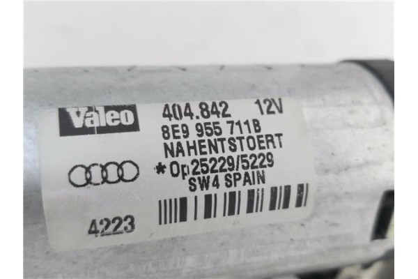 Recambio de motor limpiaparabrisas trasero para audi a3 (8p1) 2.0 fsi ambiente referencia OEM IAM 8E9955711B  