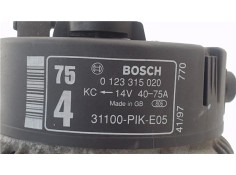Recambio de alternador para honda civic vi fastback (ma, mb3) [01/1997 a 02/2001] 1.5 16v (mb3) referencia OEM IAM 0123315020  