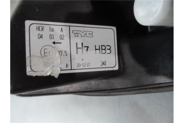 Recambio de faro delantero dcho para opel zafira a 2.2 dti 16v referencia OEM IAM 9118792 TYC 