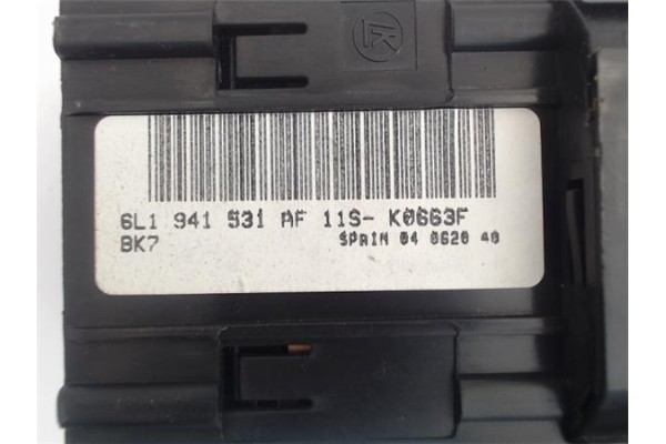 Recambio de mando de luces para seat cordoba berlina (6l2) 1.9 tdi referencia OEM IAM 6L1941531  