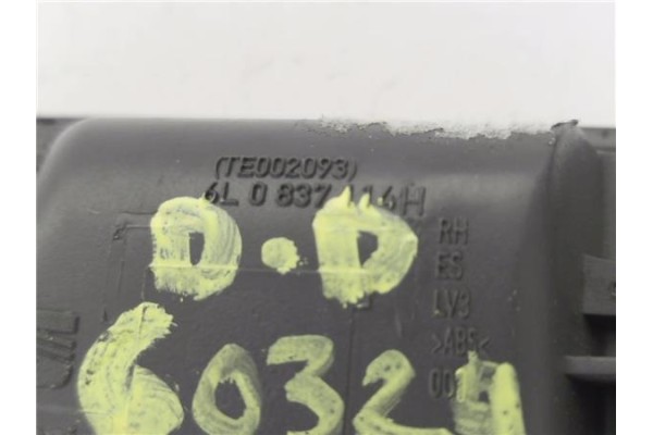 Recambio de manilla int. puerta delantero derecha para seat ibiza (6l1) 1.4 16v referencia OEM IAM 6L0837114H  