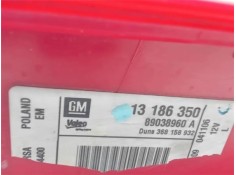 Recambio de piloto trasero izquierdo para opel corsa d 1.0 catch me referencia OEM IAM 13186350 89038960A 