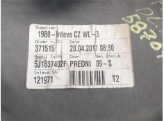 Recambio de mecanismo elevalunas delantero derecho para skoda fabia (5j2) 1.2 referencia OEM IAM 5J1837402F  