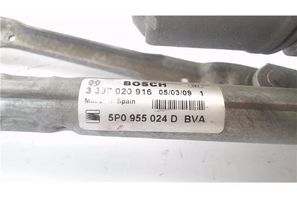 Recambio de motor limpiaparabrisas delantero para seat altea (5p1) 1.9 tdi referencia OEM IAM 5P0955024D  