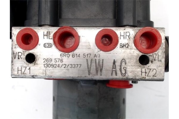 Recambio de nucleo abs para volkswagen polo v (6r1) 1.2 sport referencia OEM IAM 6R0614517AJ 6R0907379AS 