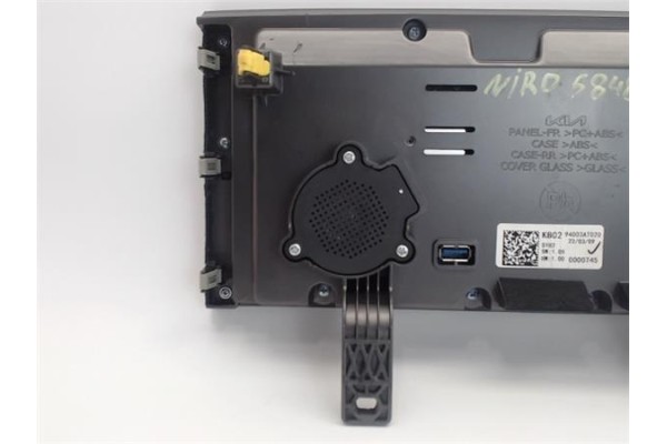 Recambio de cuadro completo para kia niro () híbrido vision referencia OEM IAM 94003AT020  