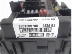 Recambio de caja fusibles/rele para peugeot 206 1.4 i referencia OEM IAM 9657608780  
