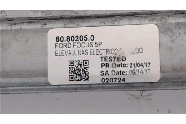 Recambio de mecanismo elevalunas delantero izquierdo para ford focus (daw, dbw) 1.6 16v referencia OEM IAM 60802050  