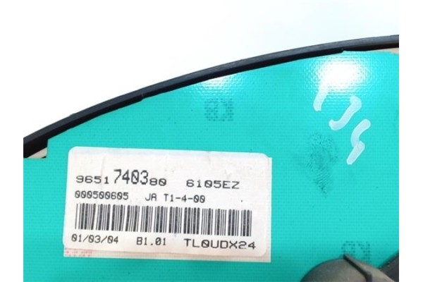 Recambio de cuadro completo para peugeot 206 1.4 i referencia OEM IAM 9651740380  
