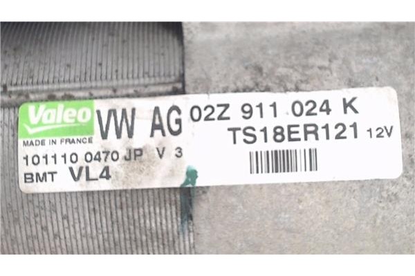 Recambio de motor arranque para seat ibiza berlina (6j5) 1.6 tdi referencia OEM IAM 02Z911024K  