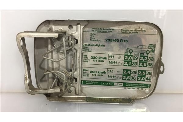 Recambio de tapa exterior combustible para mercedes-benz clase s (bm 140) berlina 5.0 500 sel / s 500 (140.051) referencia OEM I