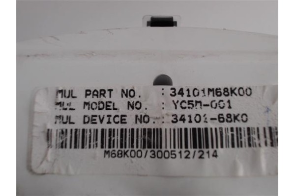 Recambio de cuadro completo para suzuki alto (amf310) 1.0 referencia OEM IAM 34101M68K00  