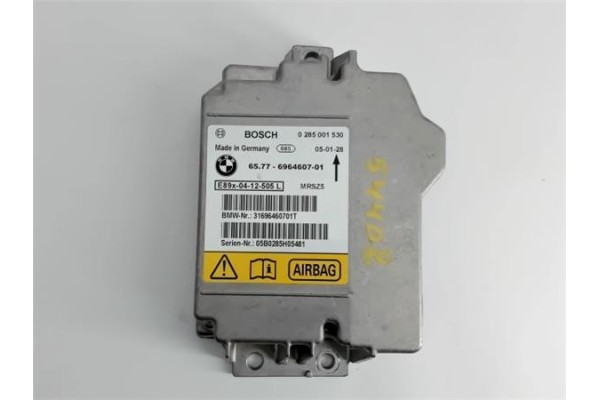 Recambio de centralita airbag para bmw serie 1 berlina (e81/e87) 2.0 118d referencia OEM IAM 6577696460701  