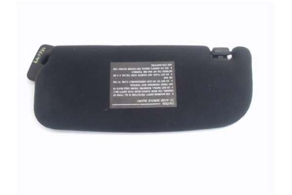 Recambio de parasol derecho para hyundai coupe (rd) 1.6 fx referencia OEM IAM   