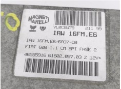 Recambio de centralita para fiat seicento (187) 1.1 (187axb, 187axb1a) referencia OEM IAM 46555916 IAW16FME6 