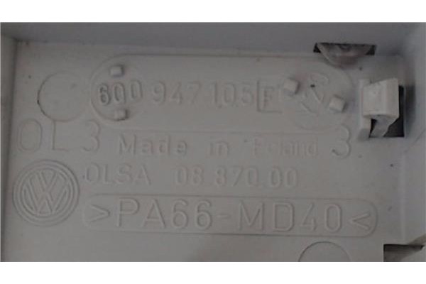 Recambio de luz delantero central techo para seat ibiza berlina (6j5) 1.6 tdi referencia OEM IAM 6Q0947105F  