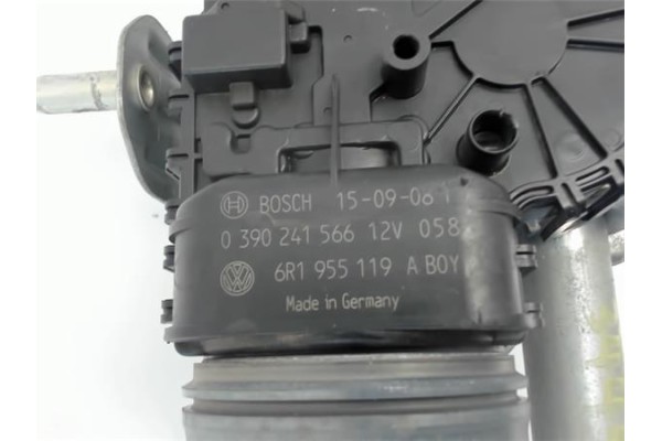 Recambio de motor limpiaparabrisas delantero para seat ibiza (6p1) 1.0 style referencia OEM IAM 6R1955119A 0390241566 6R1955023A