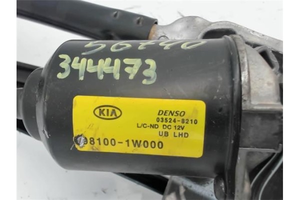 Recambio de motor limpiaparabrisas delantero para kia rio (ub) 1.2 basic referencia OEM IAM 981001W000 035248210 