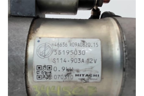 Recambio de motor arranque para fiat bravo (182) 1.2 16v 80 sx referencia OEM IAM 63222889  