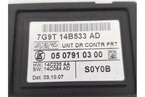 Recambio de modulo confort para ford mondeo iv 1.8 tdci referencia OEM IAM 7G9T14B533AD  