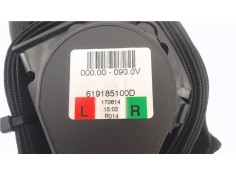Recambio de cinturon seguridad trasero derecho para bmw serie 1 berlina 5p (f20) 2.0 116d referencia OEM IAM 619185100D 72117243