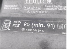 Recambio de tapa exterior combustible para mercedes-benz clase a (bm 169) 1.5 a 150 (169.031) referencia OEM IAM A0005845917  