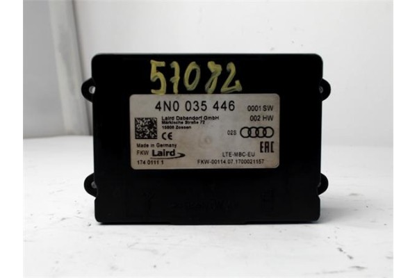 Recambio de centralita para audi rs3 sportback (8vf) 2.5 tfsi quattro referencia OEM IAM 4N0035446 Recambio de centralita para audi rs3 sportback (8vf) 2.5 tfsi quattro referencia OEM IAM 4N0035446