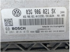 Recambio de centralita para seat altea (5p1) 1.9 tdi referencia OEM IAM 3G906021SK 0281014419 
