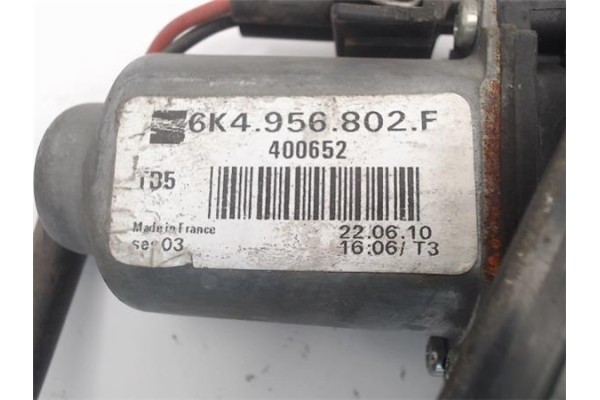 Recambio de mecanismo elevalunas delantero derecho para seat ibiza (6k1) 1.9 cl referencia OEM IAM 6K4837402P  