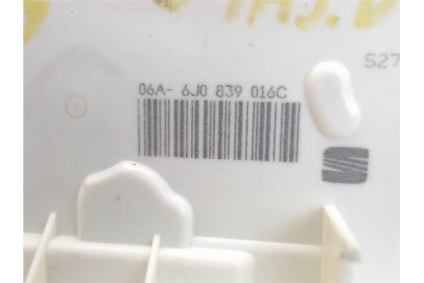 Recambio de cierre electromagnetico trasero derecho para seat ibiza berlina (6j5) 1.2 referencia OEM IAM 6J0839016C  6J0839016A 