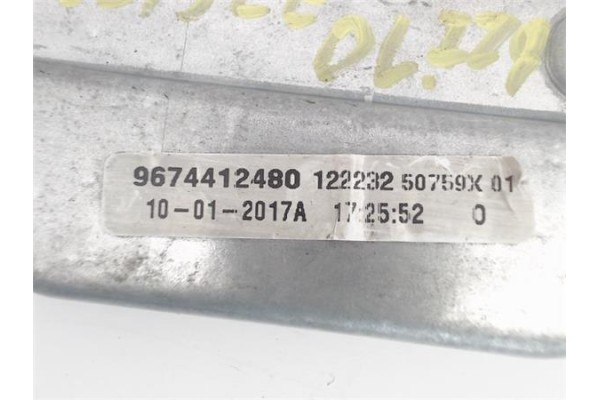 Recambio de mecanismo elevalunas delantero izquierdo para citroen c-elysée 1.6 exclusive referencia OEM IAM 9674412480  