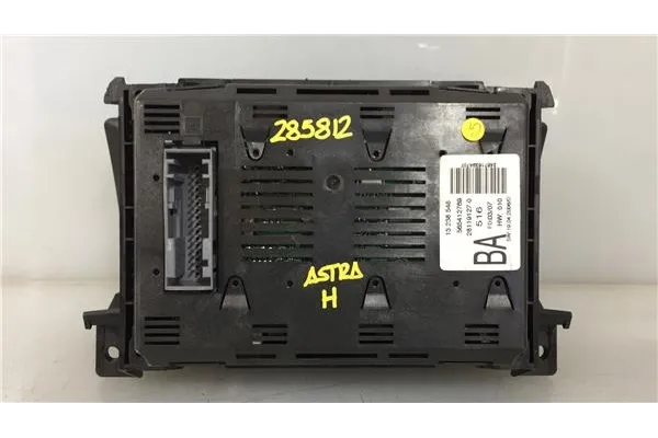 Recambio de ordenador de abordo para opel astra h berlina 1.6 cosmo referencia OEM IAM 13238548 565412769 